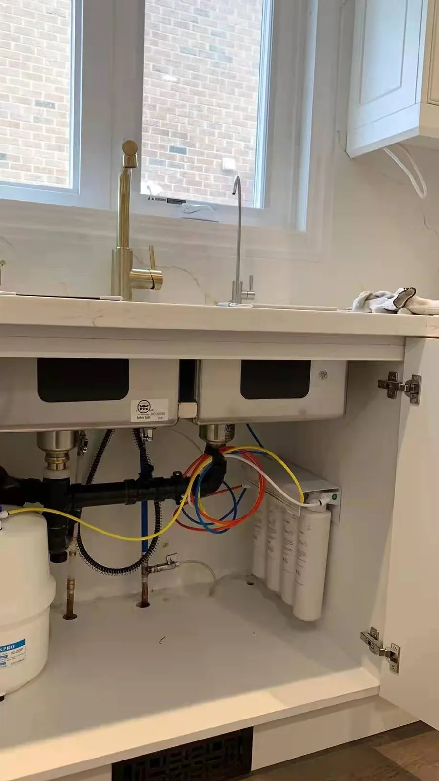 Markham 4 Stage RO Water Filter Installation