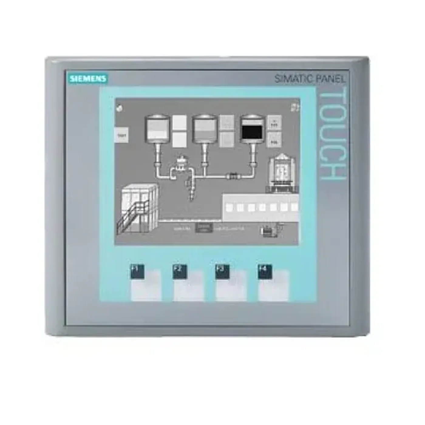 Industrial control panel used in a water-treatment application